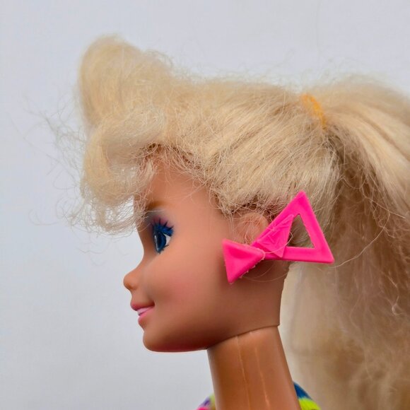 Totally Hair Barbie Original Dress 1991 Mattel 1112 Read - Picture 14 of 16